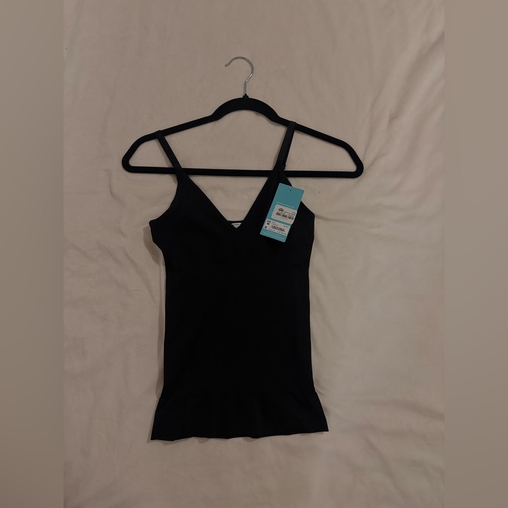 Assets By Spanx Black V-Neck Shaping Camisole